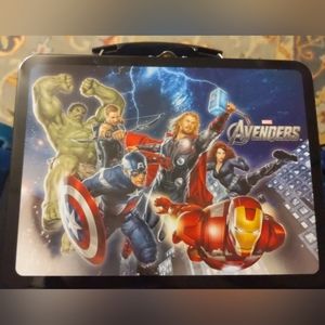 Rare Avengers Metal Lunchbox